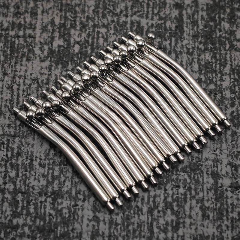 Curved Spring Bar - 1,5 mm gebogene Schnellverschluss-Federstege für Uhrenarmbänder,