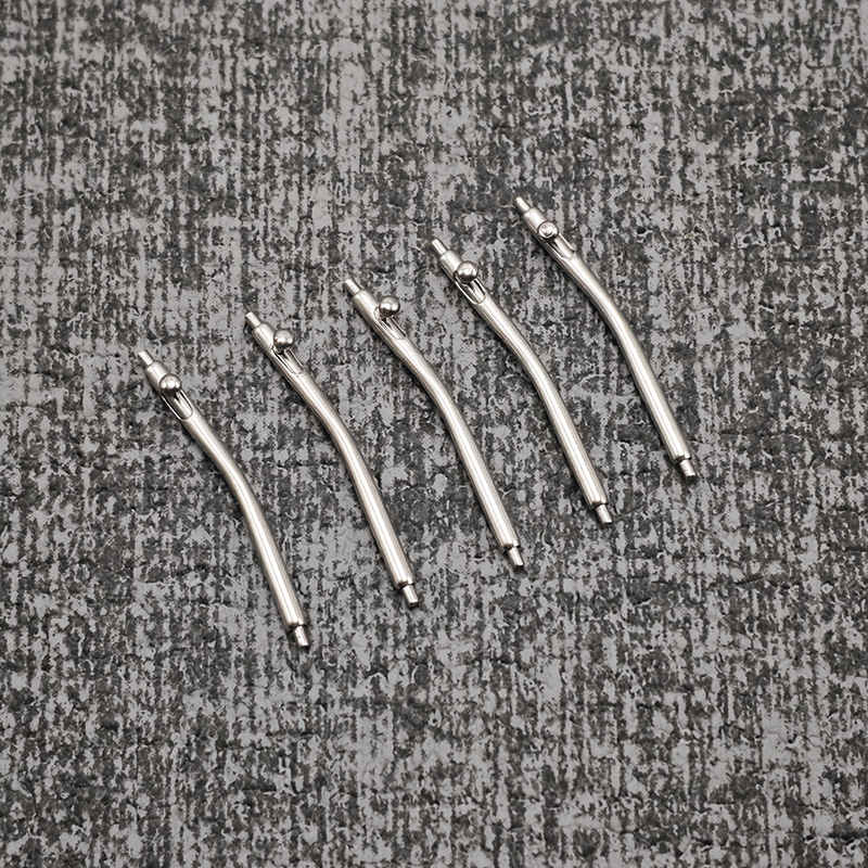 Curved Spring Bar - Uhrenarmbänder Gebogene Schnellverschluss-Federstege Durchmesser 1,8MM Länge