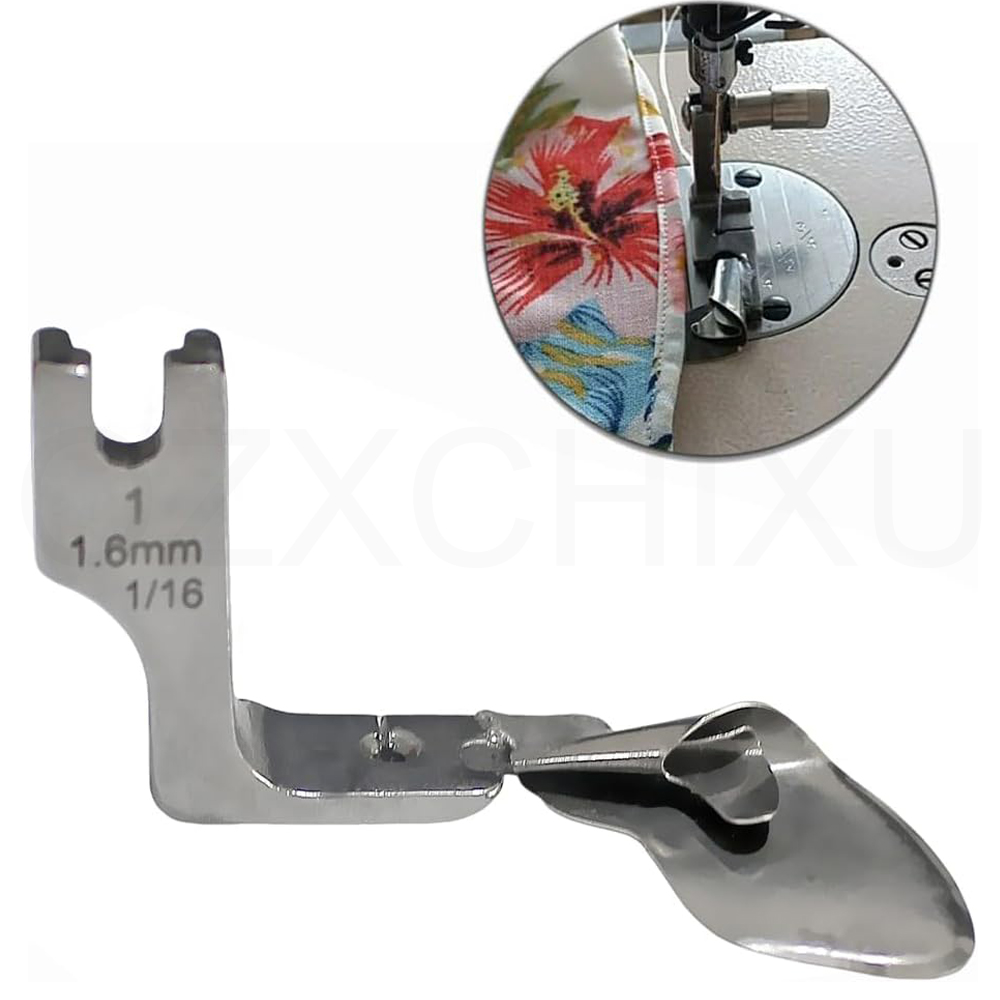 Curved Spring Bar - 1pc industrielles Nähen gebogener Scroll Hemmer