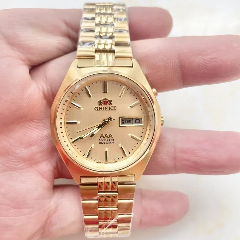 Seiko Watch Presage - DFDG 36MM Casual Diamant-Datums-Sportuhr Unisex Mechanische
