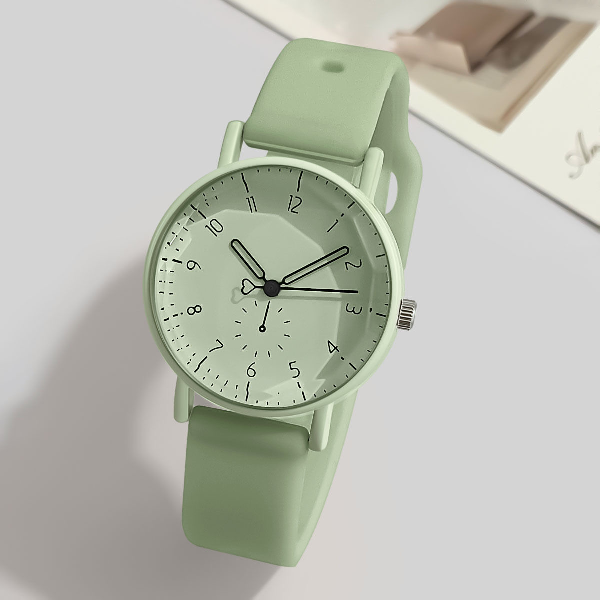 Mode Arabisch Zifferblatt Frau – Silicone Band Women Bewertung und Preis