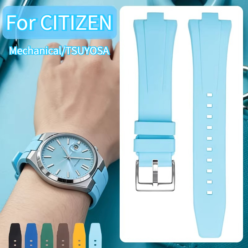 Uhrenarmband aus Fluorkautschu – Citizen Watch Tsuyosa Bewertung und Preis