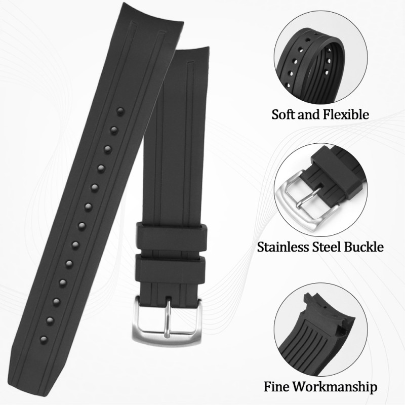 22 mm Silikon-Uhrenarmband mit – Citizen Watch Promaster Bewertung und Preis
