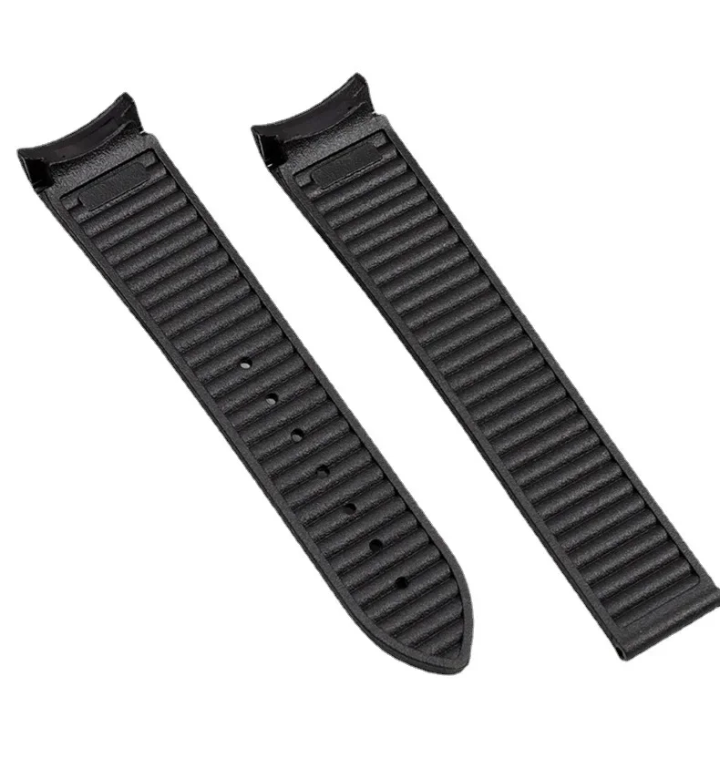 20 mm gebogenes Ende Gummi-Sil – Omega Watch Seamaster Bewertung und Preis