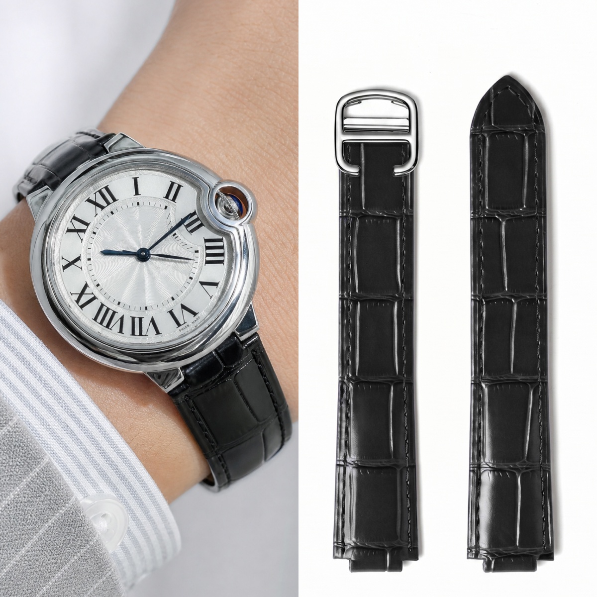 Spezielles doppelt konvexes Le – Cartier Watch Ballon Bleu Bewertung und Preis
