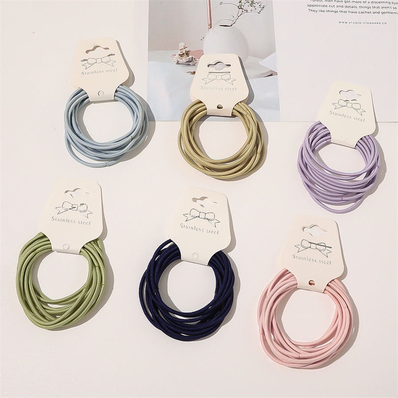 10PCS Frauen Mädchen Einfache  – Silicone Band Women Bewertung und Preis