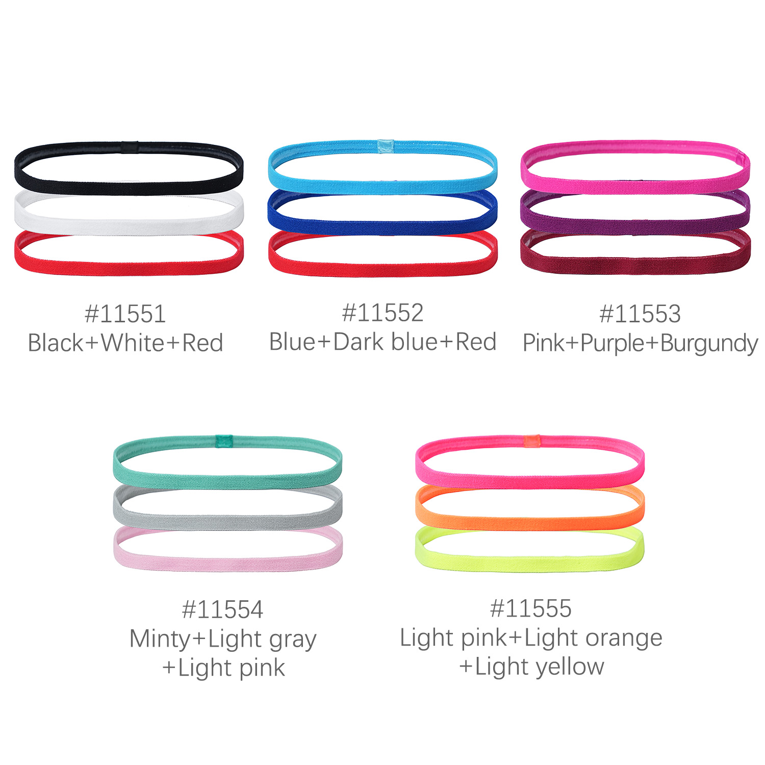 3 Stück rutschfeste Sport-Haar – Silicone Band Women Bewertung und Preis