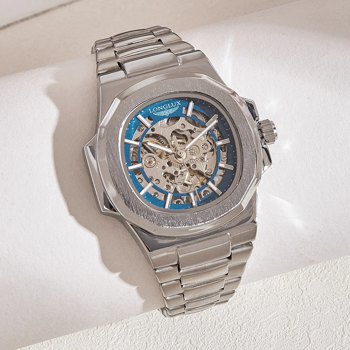 LONGLUX Herren Automatische Me – Seiko Watch 5 Sports Bewertung und Preis