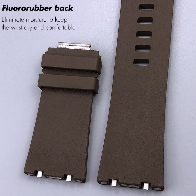 28 mm x 24 mm hochwertiges FKM – Audemars Piguet Watch Royal Oak Offshore Bewertung und Preis